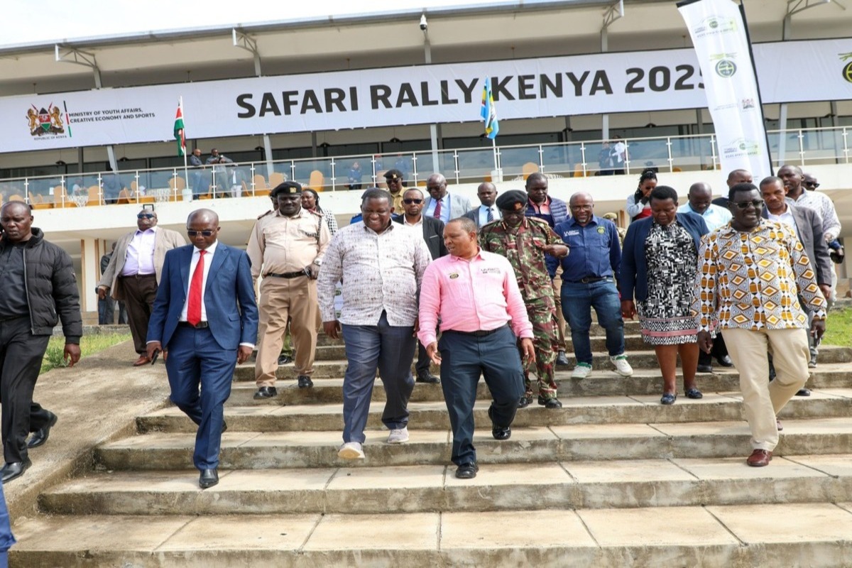 Preparations WRC Safari Rally 2025