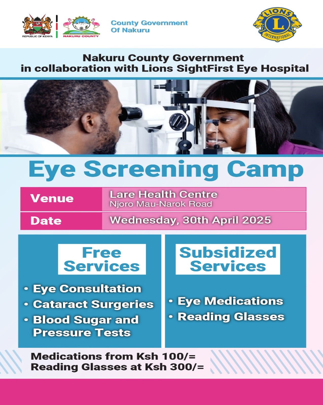 Eye Screening Camp